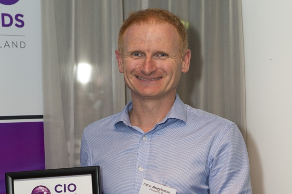 CIO of the Year winner Peter Muggleston