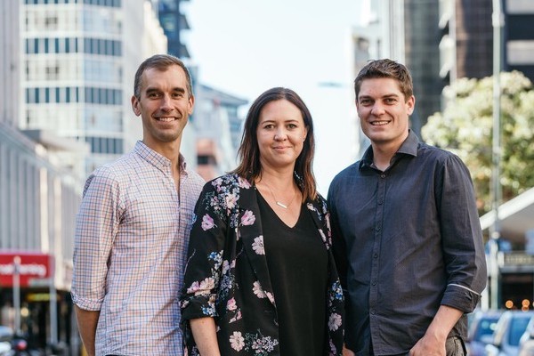 Hnry co-founders Richard Freestone, Claire Fuller and James Fuller