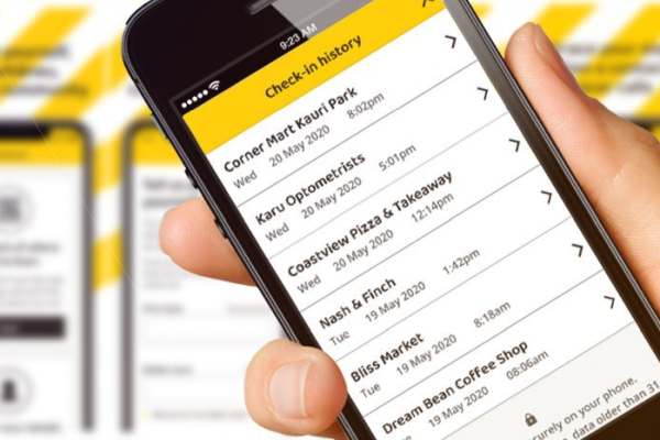 NZ Covi19 contact tracing app