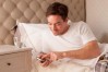 iPhone used in bed