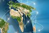world Map. Best Concept of global business from concepts series.