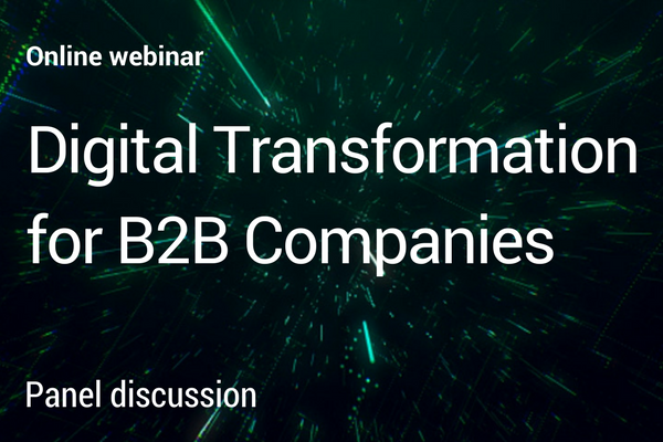 Recording -Digital transformation for B2B companies