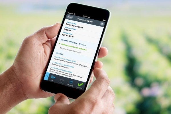 More time for farming. Less time on Accounts Payable.